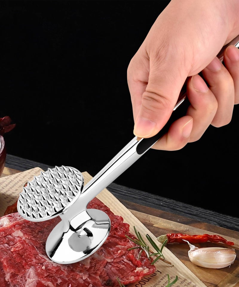 AOWOTO Meat Tenderizer Hammer Mallet Tool Pounder For Tenderizing Steak Beef And Poultry.Dishwasher Easy - Image 4